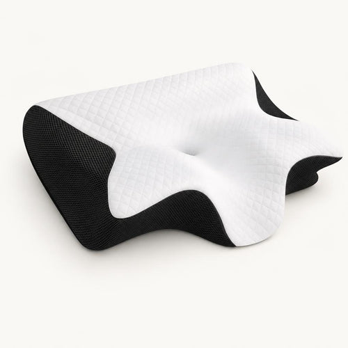Almohada cervical Somnia blanca y negra